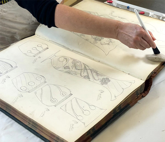 Conservation on large pattern book